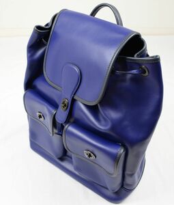 ●COACHコーチバックパック リュックサック(C2902,インディゴ ミッドナイト)新品