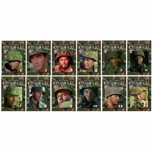 【全国送料無料】輸入盤/日本語字幕有 海外ドラマ COMBAT(コンバット) DVD 12巻セット 24話収録【返品交換不可】