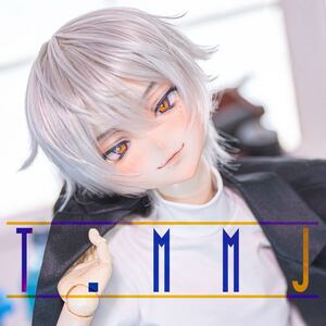 DDH-07SW カスタムヘッド　ソフビ盛り　おまけ　ウィッグ　自作デカールアイ3種　衣装　※難あり