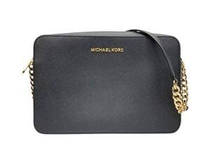 MICHAEL KORS (マイケルコース) レザー ロゴ ショルダーバッグ 35T8GTTC9L ブラック レディース/028