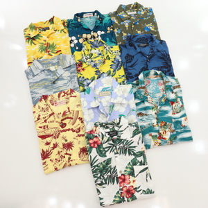 ☆レーヨン100% アロハシャツ10枚組　RAYON L