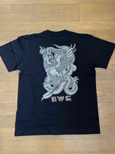 【新品size L】BLUCO Tシャツ 黒 8 ブルコ B.W.G BLUCO WORK GARMENT UNCROWD