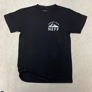 USA正規品 【S】 NEFF USA ネフ FOREVER FRESH フォーエバーフレッシュ グラフィック 半袖 Tシャツ シルクスクリーン 黒 バックプリント