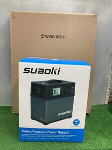 【中古品】suaoki PS5B ポータブル電源 400Wh　ITSU4REE60S8