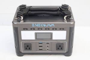 G4868(RK) Y Enernova (E10?型番：不明) ポータブル電源　288Wh/AC 600W リン酸鉄リチウムイオン電池 (本体のみ)