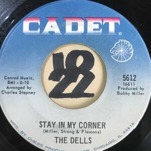 試聴 67年全米10位ソウル３週連続1位 THE DELLS STAY IN MY CORNER EX+ 