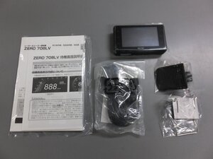 【未使用・長期在庫品】コムテック ドライビング・セーフティ・センサー　ZERO708LV　レーダー探知機 新型レーザー式オービス対応