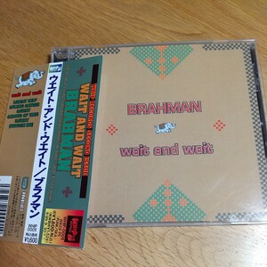 【帯付き】BRAFMAN ブラフマン CDアルバム WAIT AND WAIT ウエイト・アンド・ウエイト GREAT HELP FLYING SAUCERトシロウ TOSHI-LOW