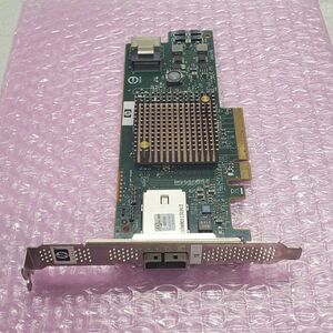 @T0610 良品 HP LSI 9217-4i4e SAS RAID controller 725504-001/483508-003/587747-002 ハイプロファイル・フルPCI用