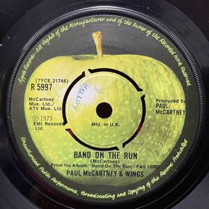 ◆1円開始!◆UKorg7”s!◆PAUL McCARTNEY & WINGS◆BAND ON THE RUN◆