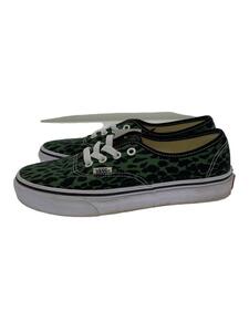 VANS◆ローカットスニーカー/24cm/GRN/キャンバス/667569-0003