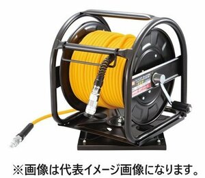 MAX マックス 高圧用 スタンダードやわすべりほーすドラム 内径5.0mm×長さ30m (AH96490) HHD-DT5030E2 エアー ホースドラム 回転台 建築