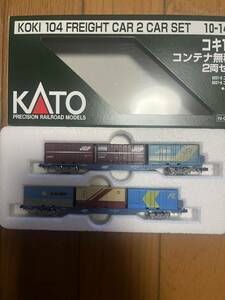 Nゲージ KATOコキ104 美品　コンテナ付き