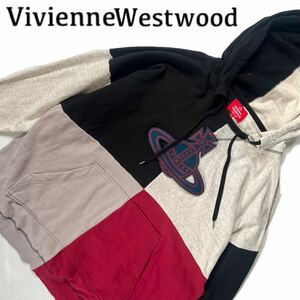 【送料無料】ヴィヴィアンウエストウッド ビッグシルエット パーカー　オーブロゴ　レディース　Vivienne Westwood フリーサイズ