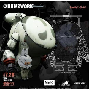 HOW2WORK Maschinen krieger Fireball with super Armored Fiting Suits space type by kasing lang woder festival 2024 popmart labubu