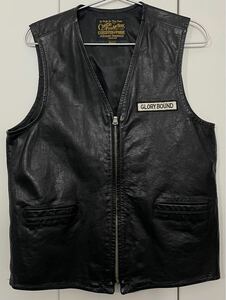 cootie leather vest M レザーベスト