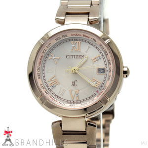 シチズン レディース クロスシーXC エコドライブ電波 チタン サクラピンク文字盤 EC1115-59W H246-T023193 CITIZEN 新品