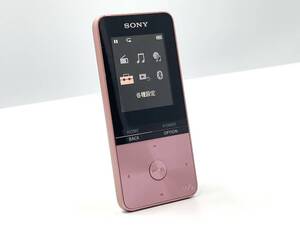 ★☆バッテリー絶好調！ SONY WALKMAN NW-S313 4GB Bluetooth対応　ピンク☆★