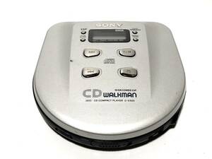 ★1円スタート ソニー CDウォークマン D-E500 シルバー SONY CDプレーヤー 現状品