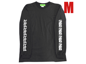 狂狂破 L/S T-shirt BLACK M/くるくるぱー黒シン・エヴァンゲリオン綾波レイ式波アスカラングレー真希波マリイラストリアス渚カヲルrdioeva