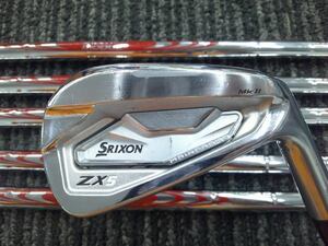 中古 ダンロップ スリクソンZX5 Mk II/N.S.PRO MODUS3 TOUR115 6本セット/X/24[3458]■博多