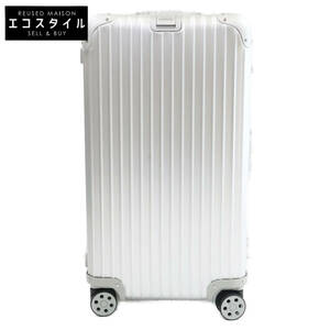 【新品同様品】RIMOWA リモワ 923.75 トパーズ 89L 4輪マルチホール キャリーケース キャリーバッグ シルバー