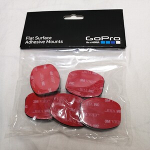 未開封　GoPro ゴープロ フラットマウント 5個セット Flat Surface adhesive mounts