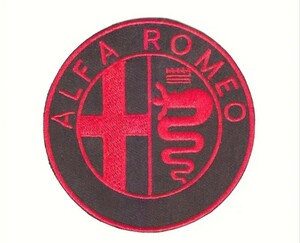 アルファロメオ Alfa Romeo 刺繍 ワッペン パッチ