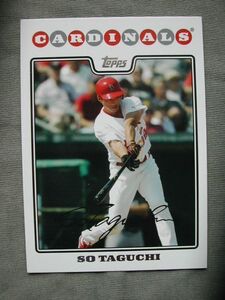 08Topps#82 So Taguchi（田口荘）