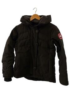 CANADA GOOSE◆ELMVALE PARKA/ダウンジャケット/XS/ポリエステル/ブラック/3831L