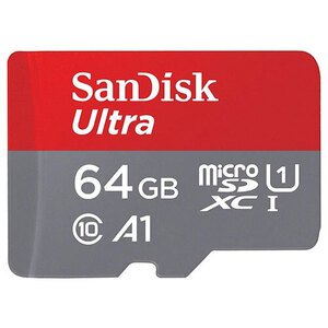 まとめ得 SanDisk microSDXCカード 64GB Ultra UHS-1 A1 R:140MB/s 海外リテール品 SDSQUAB-064G-GN6MN x [2個] /l