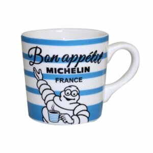 ミシュラン　Michelin　マグカップ　Ｍｕｇ／Ｓｔｒｉｐｅ 　ビバンダム　車 バイク アメリカン雑貨、アメリカ雑貨 ガレージ雑貨