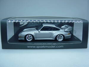 spark car.tima別注 1/43 Porsche 911 (993) GT 1995 silber/シルバー ポルシェ 