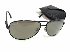 1円 ■美品■ Ray-Ban レイバン RB8313 002/K7 61□13 140 サングラス メガネ 眼鏡 メンズ レディース ブラック系 FA7260