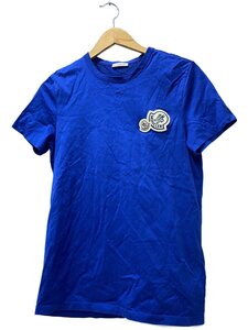 MONCLER◆Tシャツ/S/コットン/BLU/無地/E20918032500 8390Y