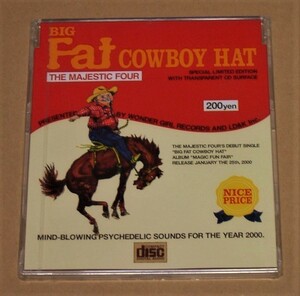 【即決】●THE MAJESTIC FOUR『BIG Fat COWBOY HAT』●未開封 ほぼ美品●ザ・コレクターズ THE COLLECTORS●加藤ひさし 古市コータロー