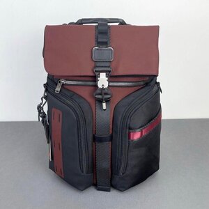 TUMI ロジスティック ALPHA BRAV リュックサック レッド 