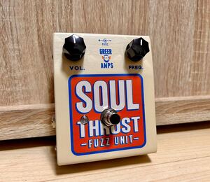 希少ハンドメイド Greer Amps Custom Shop SOUL THRUST FUZZ UNIT ファズ ディストーション 