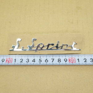 ベスパのバッジ S.Sprint Super Sprint VESPA SPRINT GTR GT 50S 100 ET3 90ss 50ss 社外品