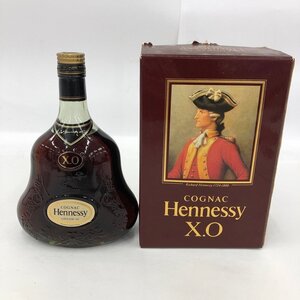 Hennessy ヘネシー 金キャップ グリーンボトル 750ml 43度 箱付き 未開栓 国外酒 【CKAZ7018】