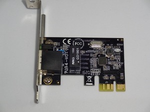 AREA ギガビットLANカード SD-PEGLAN-S2 PCI-e接続 中古動作品