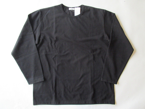 2024aw nanamica COOLMAX Jersey L/S Tee サイズS ブラック お洒落で快適なロンT/ナナミカノースフェイスパープルレーベル