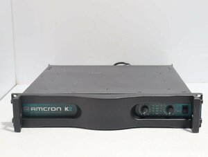 140☆AMCRON アムクロン ハイパフォーマンスパワーアンプ K2☆3K-440