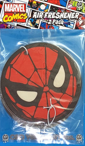 MARVEL (マーベル) Spiderman (スパイダーマン) Air Freshener 芳香 シナモン 丸型 2Pセット