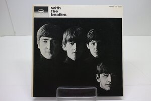 [TK3832LP] LP The Beatles/With the Beatles 国内盤 ピンナップ ライナー歌詞対訳 ジャケ並み上 盤面まずまず良好 音質良好