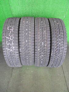 J-939 205/80R17.5 120/118L LT BS W979 バリ山 4本set