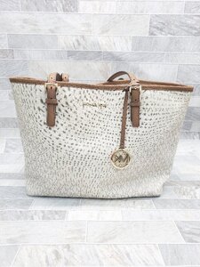 ◇ MICHAEL KORS マイケルコース 35H8GTVT2B ホック式 トートバック ベージュ ブラウン系 レディース P