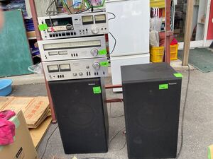 【ジャンク】Technics オーディオセット