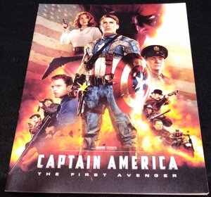 キャプテン・アメリカ/ザ・ファースト・アベンジャー　映画パンフレット★クリス・エヴァンスCaptain America: The First Avenger MARVEL