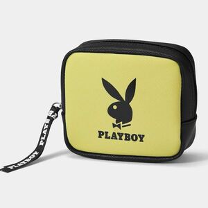 GU/ジーユー ポーチ PLAYBOY ベージュ イエロー